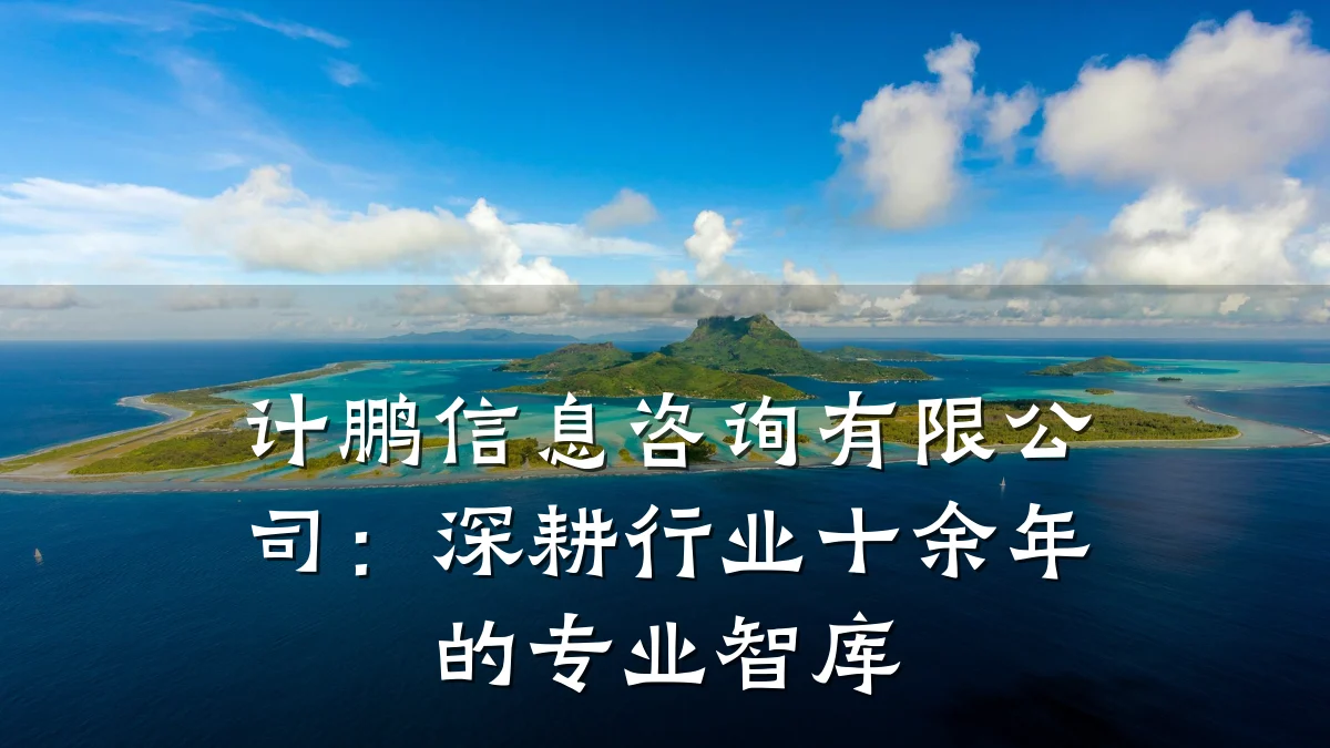 计鹏信息咨询有限公司：深耕行业十余年的专业智库