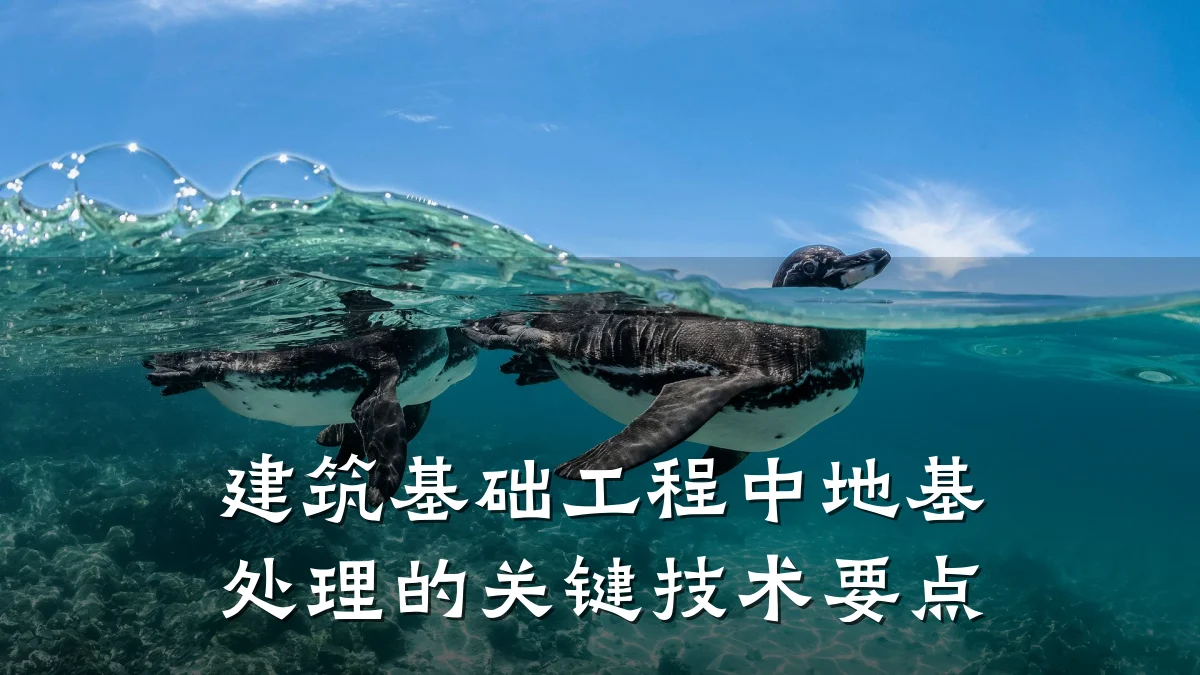 建筑基础工程中地基处理的关键技术要点