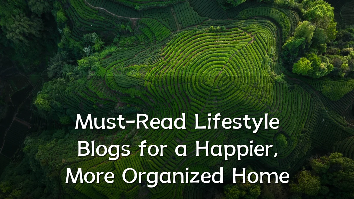 Must-Read Lifestyle Blogs for a Happier, More Organized Home