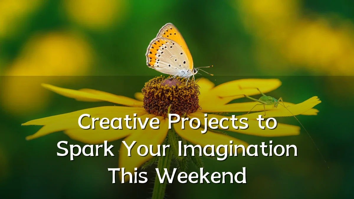 Creative Projects to Spark Your Imagination This Weekend