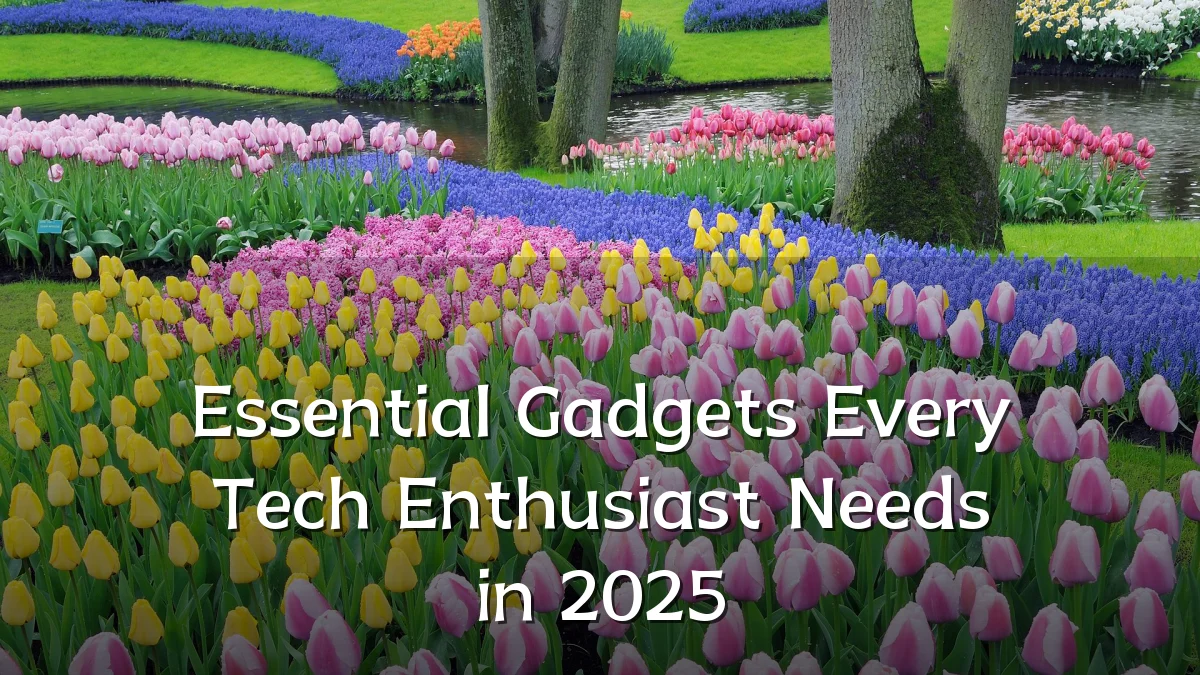 Essential Gadgets Every Tech Enthusiast Needs in 2025