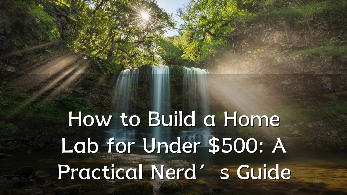 How to Build a Home Lab for Under $500: A Practical Nerd’s Guide