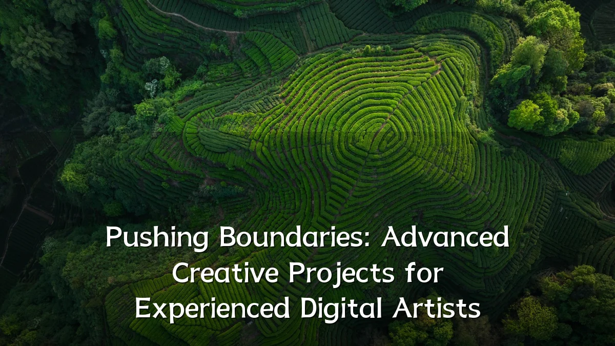 Pushing Boundaries: Advanced Creative Projects for Experienced Digital Artists