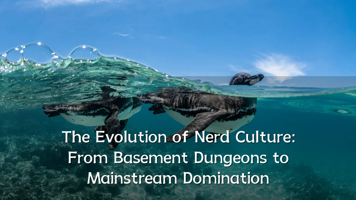 The Evolution of Nerd Culture: From Basement Dungeons to Mainstream Domination