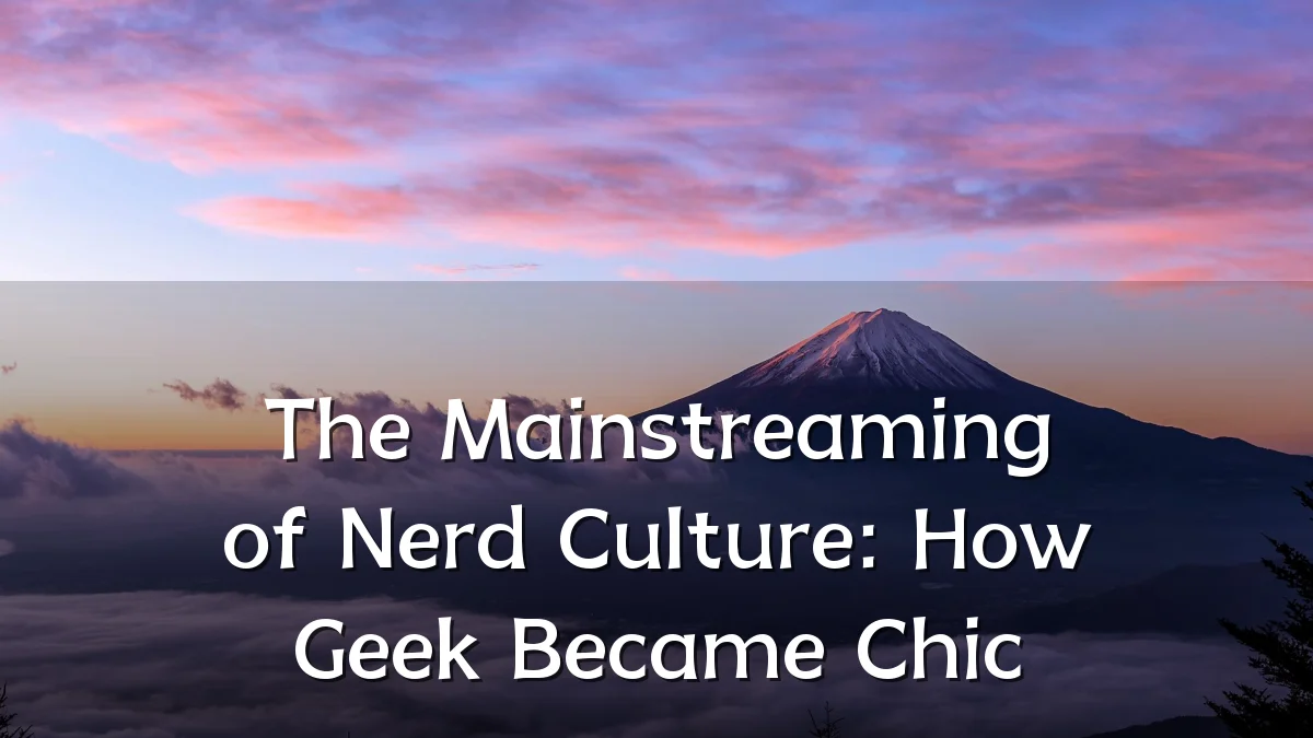 The Mainstreaming of Nerd Culture: How Geek Became Chic