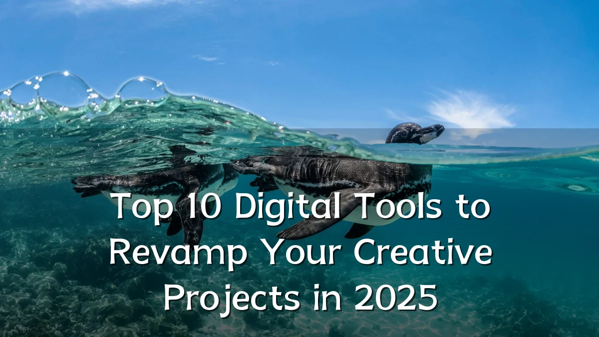 Top 10 Digital Tools to Revamp Your Creative Projects in 2025